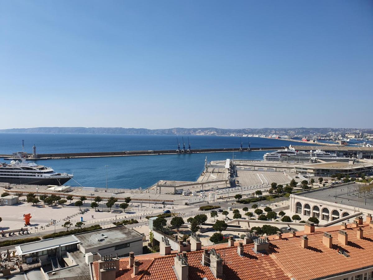 Vieux-Port, Panier, Magnifique Studio Avec Vue Sur Mer 马赛 外观 照片